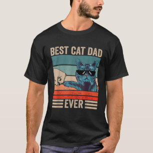 Camiseta El mejor gato del mundo padre del puño del pepino