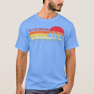 Camiseta El mejor gato del mundo papá es el gato divertido