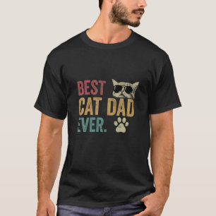 Camiseta El mejor gato del mundo regalo de papá de gato div