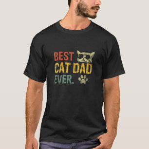 Camiseta El mejor gato del mundo regalo de papi del gato