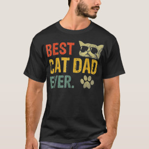 Camiseta El mejor gato del mundo regalo de papi del gato 