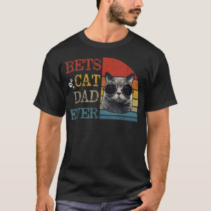Camiseta El mejor gato del mundo regalo de papi del gato