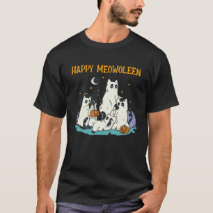 Camiseta El Mejor Gato Espeluznante de Halloween para Truco