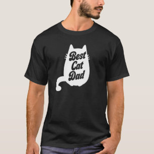 Camiseta El mejor gato papá Kitty Daddy Papa Kitten Padre