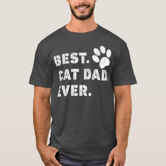 Camiseta El mejor gato que los hombres reciben los regalos 