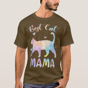 Camiseta El mejor gato que mamá colorió en los gatos que ma