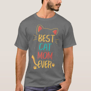 Camiseta El mejor gato que mamá ha adorado a un gato