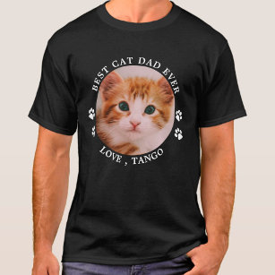 Camiseta El mejor gato que papá haya visto pinta Personaliz