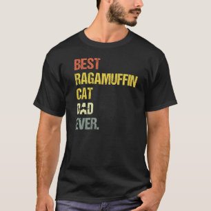 Camiseta El mejor gato RagaMuffin padre gato del hombre