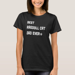Camiseta El Mejor Gato Ragdoll Padre Gato Hombre