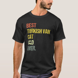 Camiseta El mejor gato turco Van del papá