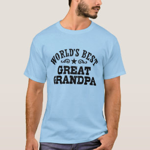 Camiseta El mejor gran abuelo del mundo