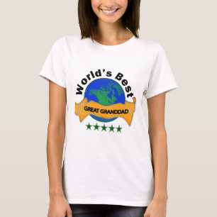 Camiseta El mejor gran abuelo del mundo