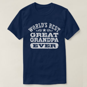 Camiseta El mejor gran abuelo del mundo