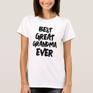 CAMISETA EL MEJOR GRANDMA DE LA HISTORIA