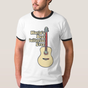 Camiseta El mejor guitarrista del mundo. citas motivacional