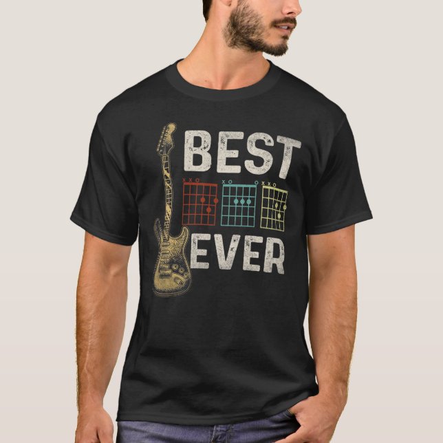Camiseta El mejor guitarrista que jamás haya sido el regalo (Anverso)