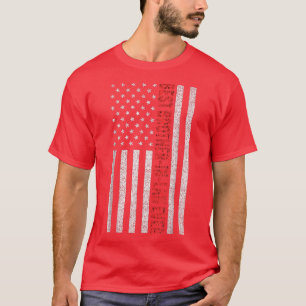 Camiseta El Mejor Hermano De Derecho De La Bandera Estadoun