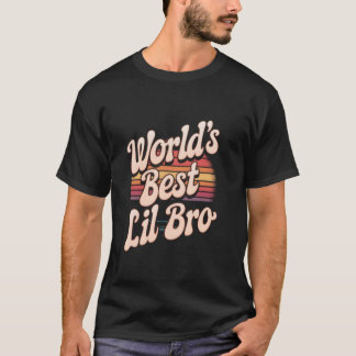Camiseta El mejor hermano menor del mundo