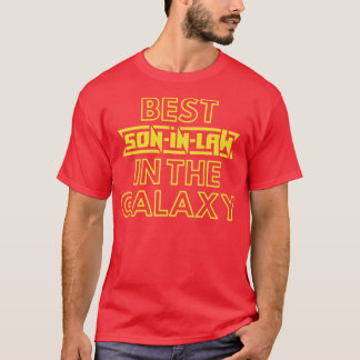 Camiseta El Mejor Hijo De Derecho En El Galaxy Cute Family 