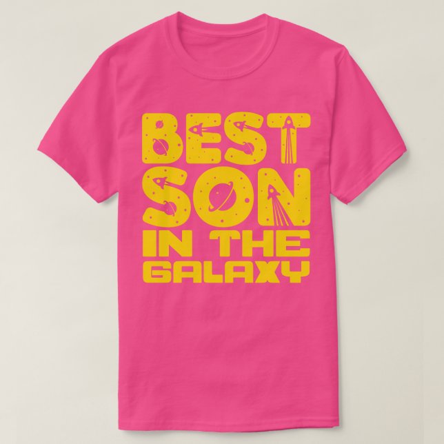 Camiseta El Mejor Hijo De La Galaxia (Diseño del anverso)