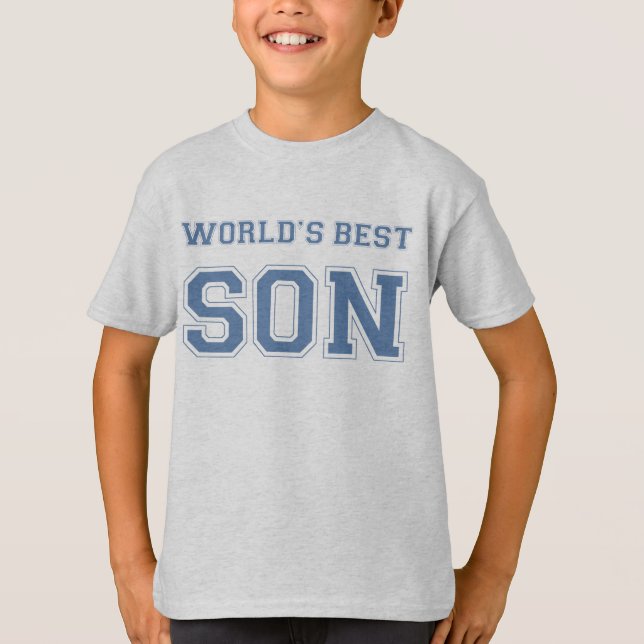 Camiseta El mejor hijo del mundo (Anverso)