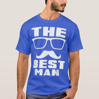 Camiseta El Mejor Hombre de la Fiesta de Soltero de Hombres