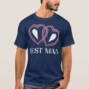 Camiseta El mejor hombre de la novia Groomsmen Paranymph Gr