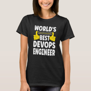 Camiseta El mejor ingeniero de desarrollo del mundo, el tít