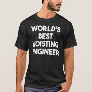 Camiseta El mejor ingeniero de hospedaje del mundo