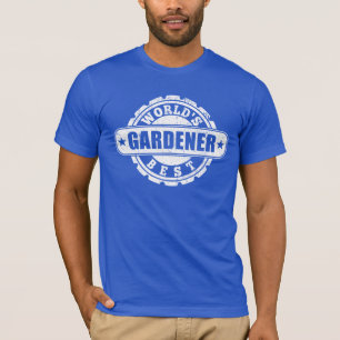 Camiseta El mejor jardinero del mundo