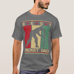 Camiseta El mejor juego de cricket con papá