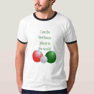 Camiseta El mejor jugador de Bocce en el mundo
