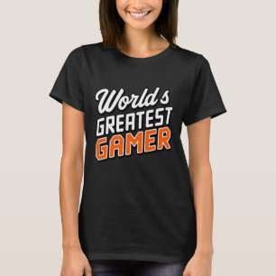 Camiseta El mejor jugador del mundo es gracioso