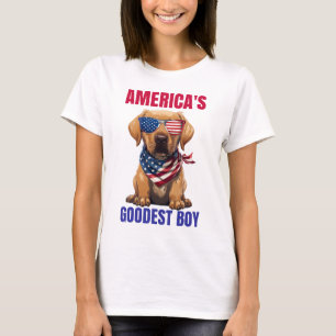 Camiseta El mejor labrador de América