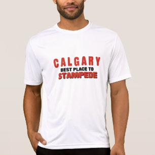 Camiseta El mejor lugar de Calgary para precipitar la