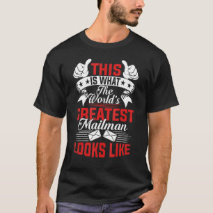 Camiseta El mejor Mailman del mundo jamás