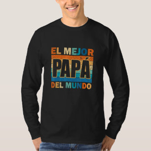 Camiseta El mejor mapa del mundo para dia del padre