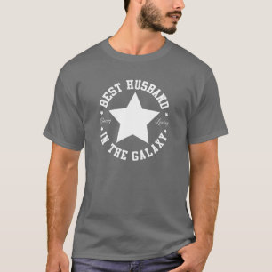 Camiseta El mejor marido en la galaxia