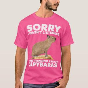 Camiseta El mejor Mascota de Capibara Rodent Capybara