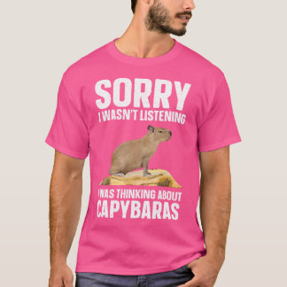 Camiseta El mejor Mascota de Capibara Rodent Capybara