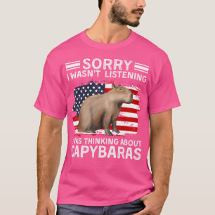 Camiseta El mejor Mascota de Capibara Rodent Capybara