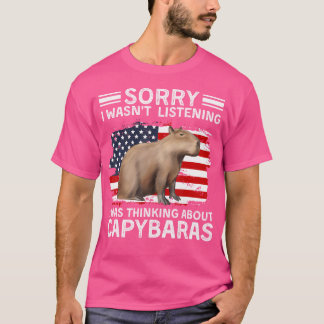 Camiseta El mejor Mascota de Capibara Rodent Capybara