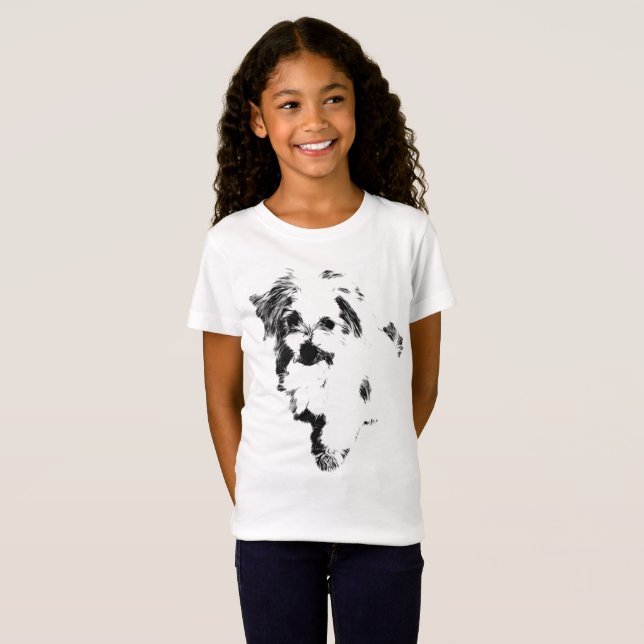 Camiseta El mejor Mascota maltés de perros (Anverso completo)