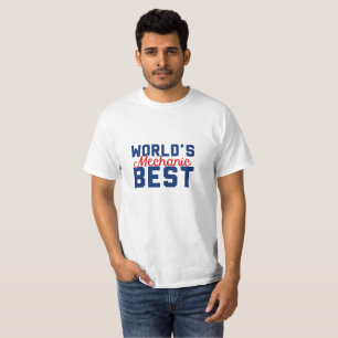 Camiseta El mejor mecánico del mundo