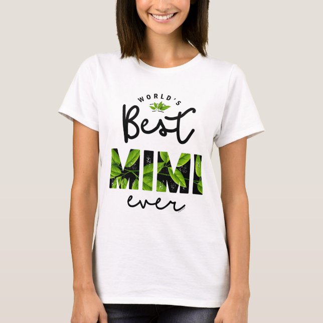 Camiseta El mejor Mimi del mundo (Anverso)
