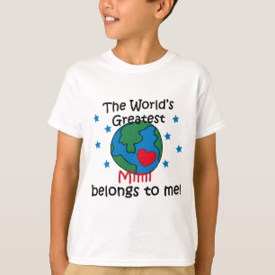 Camiseta El mejor Mimi pertenece a mí