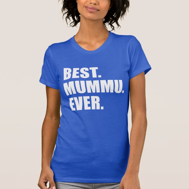 Camiseta El mejor Mummu nunca (Anverso)