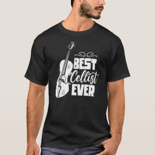 Camiseta El mejor músico Cello del jugador de instrumentos