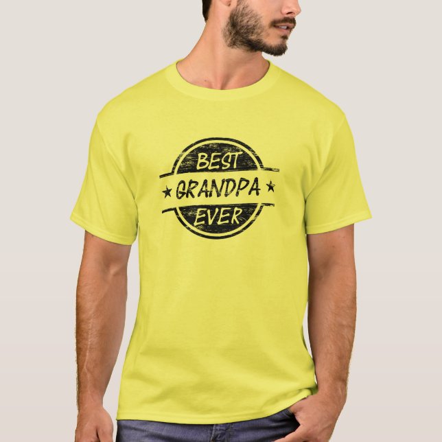 Camiseta El mejor negro del abuelo nunca (Anverso)